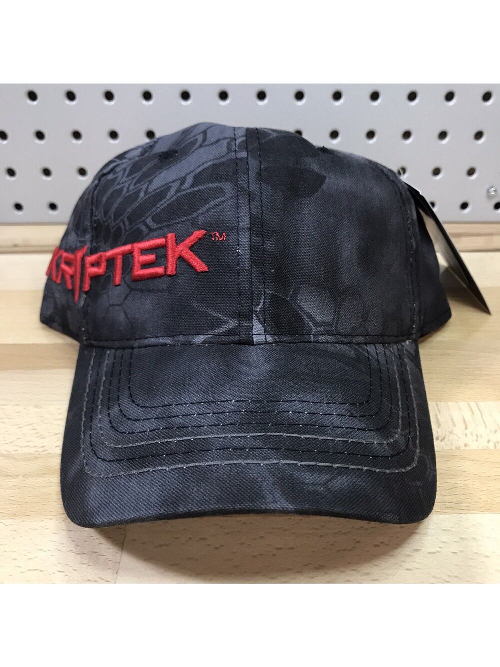 Kryptek Typhon Camo Red Spartan Helmet & Logo Ball Cap/Hat Snap Closure OC OSFA